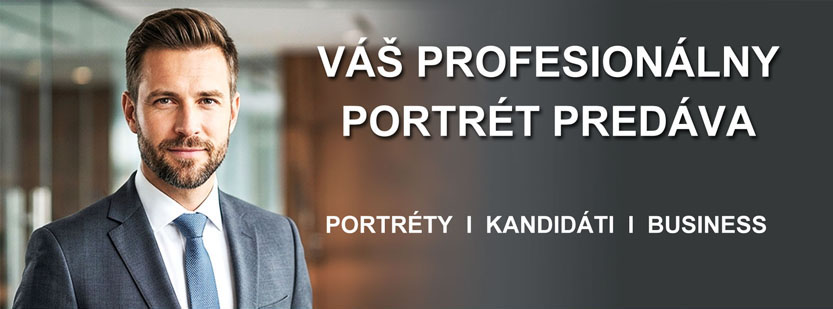 Biznis portrét muža v obleku, Fotoštúdio 33 Košice